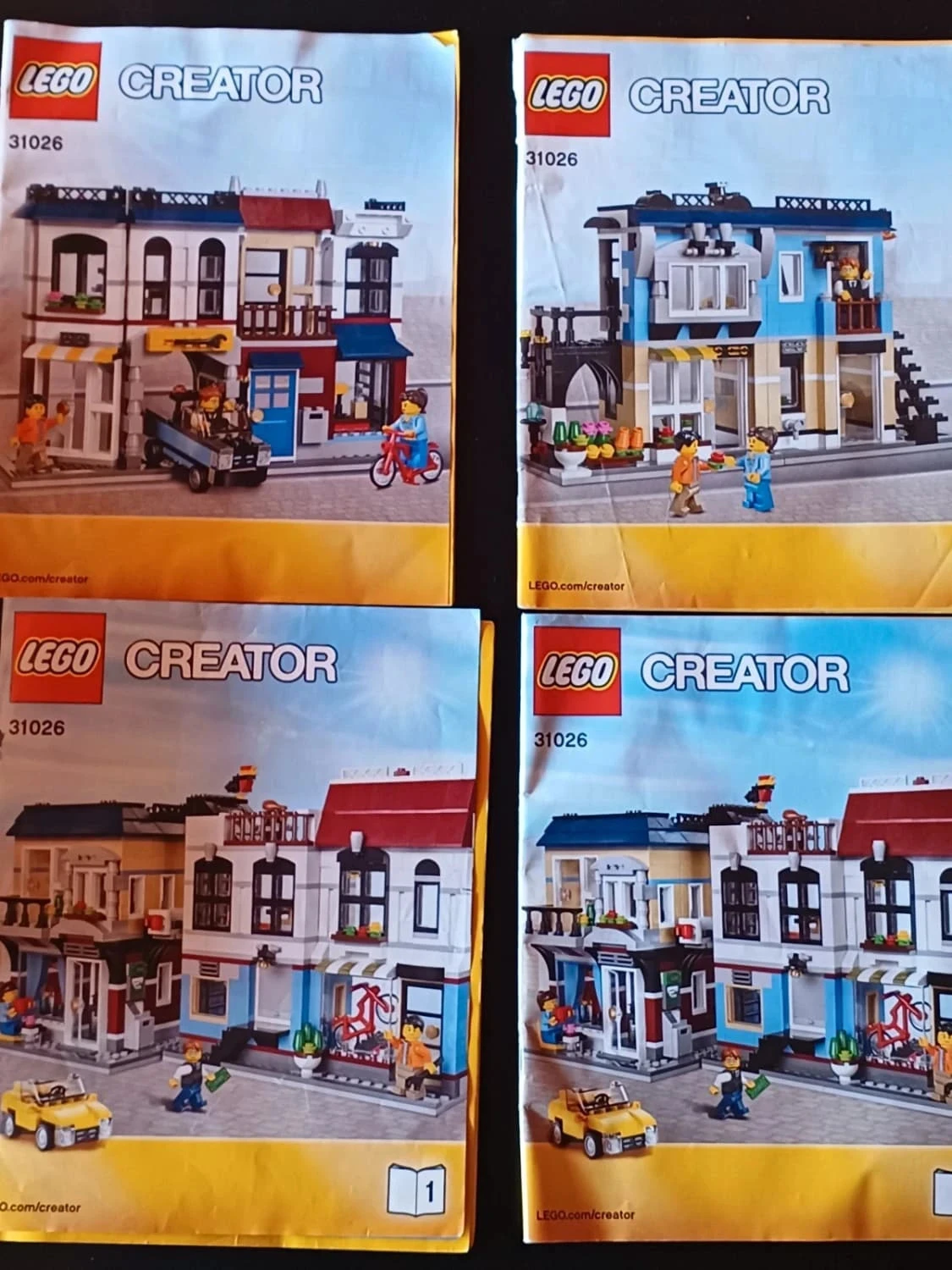 Notice lego creator 31026